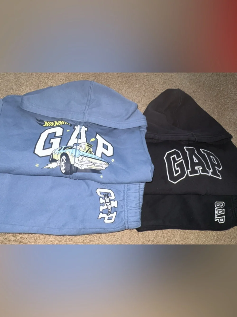 GAP Kids Blue & Black Sweatpants Bundle